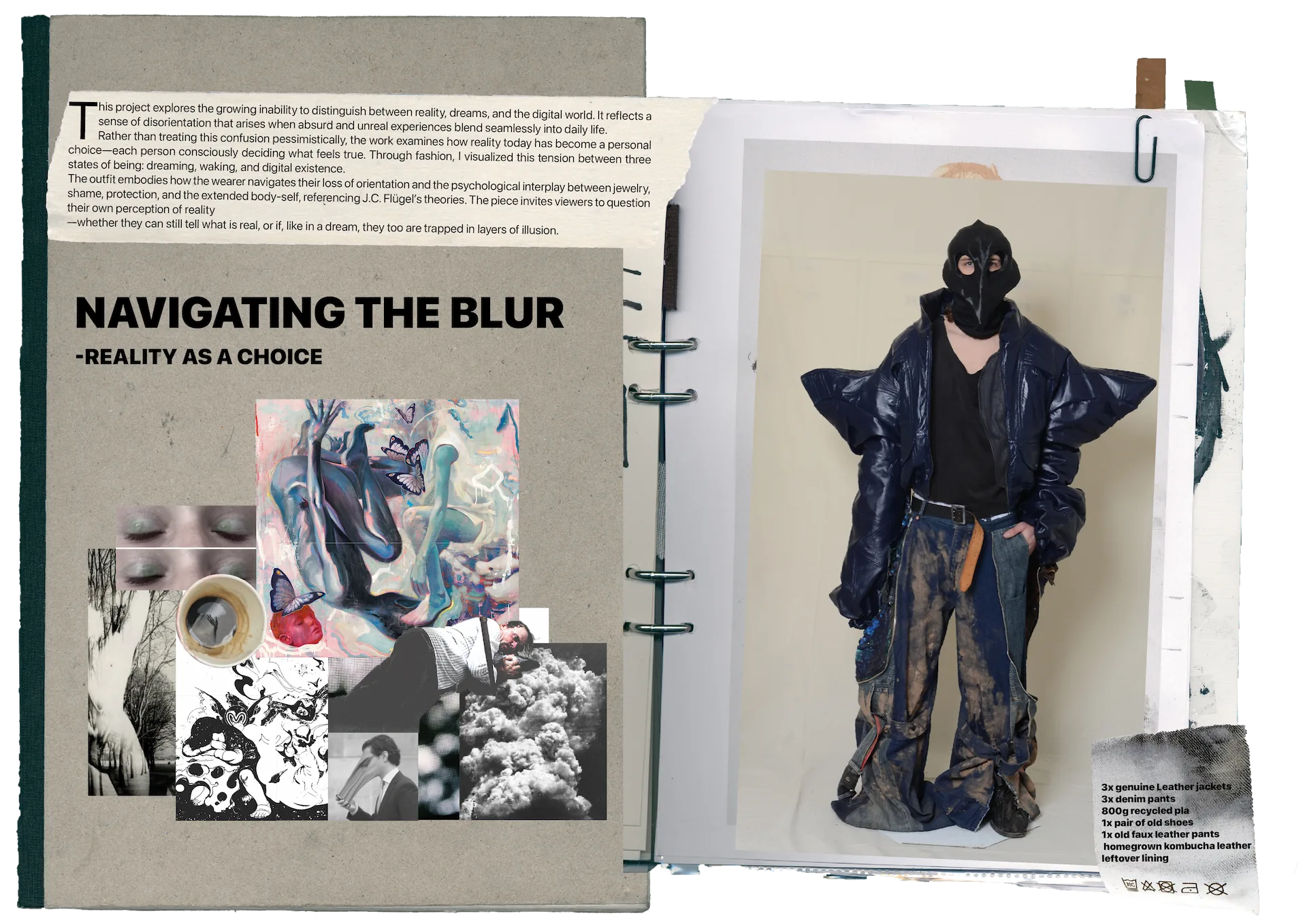 Navigating the Blur — spread 1
